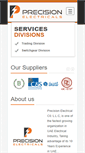 Mobile Screenshot of precisionele.com